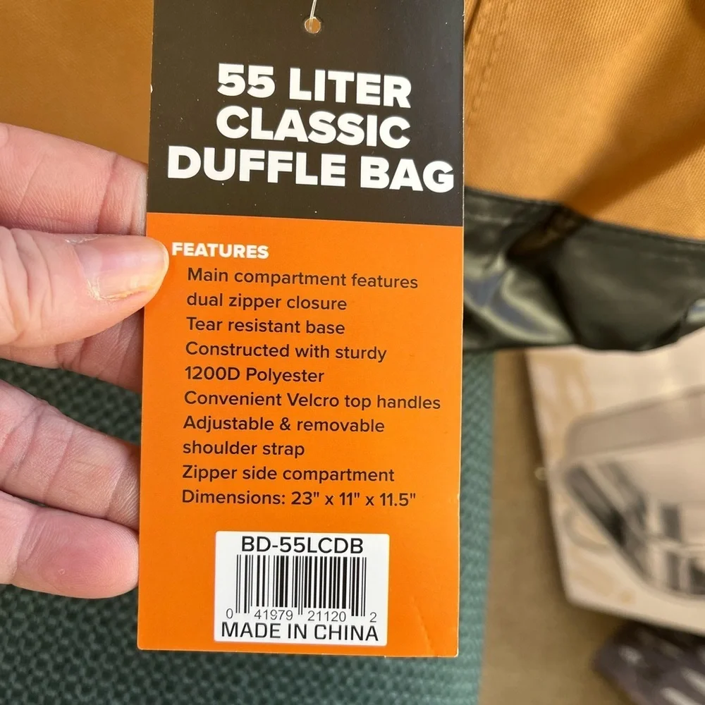 BULLDOG 55Liter Classic Duffel Bag